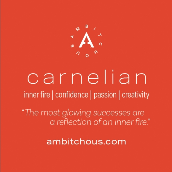 1 Carnelian "Inner Fire" Wire Wrapped Pendant - Picture 3 of 4